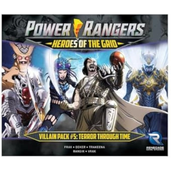 Power Rangers Heroes of The Grid: Villain Pack 5 Terror Through Time Expansion