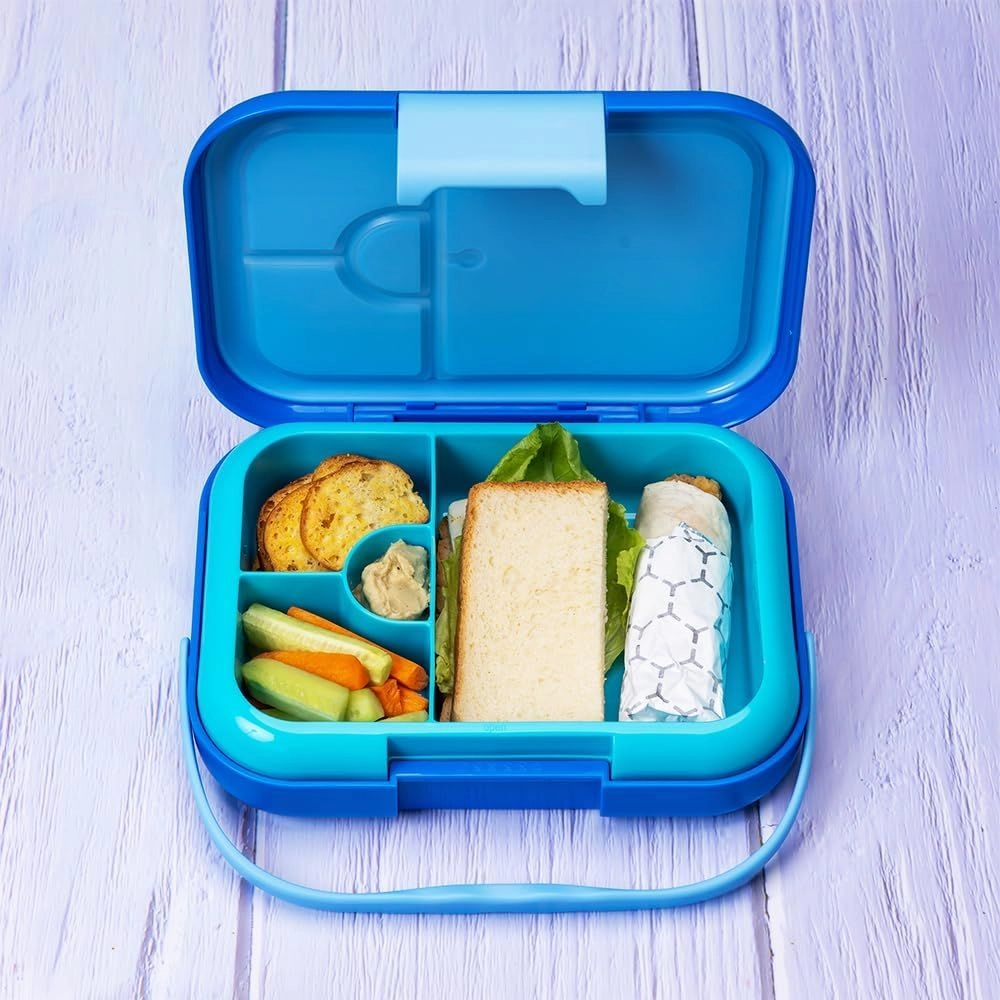 Convertible Bento Lunch Box - T-Rex Grey 6 And 4