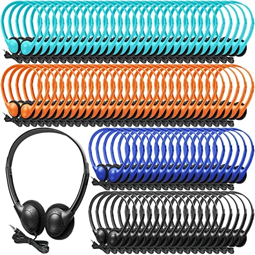 100 Pack School Headphones - Wired Headphone