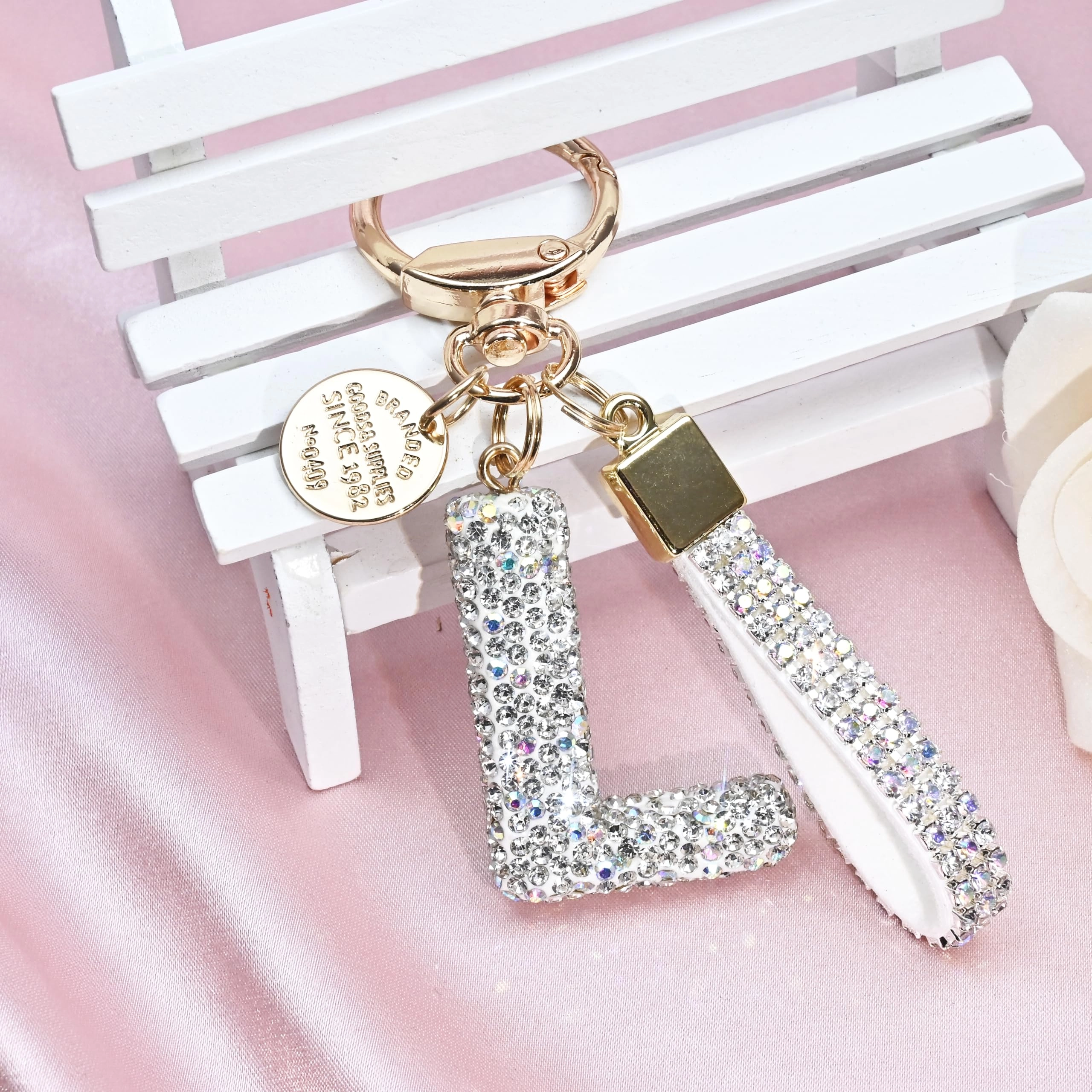 Initial Letter Keychain - Letter
