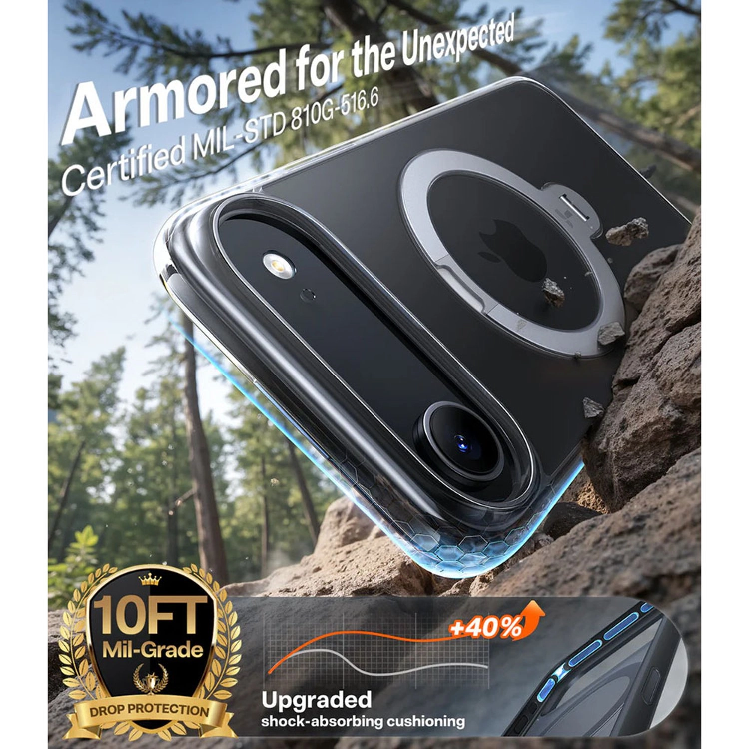 Ostand Spin Series Case with MagSafe for iPhone 17 Air