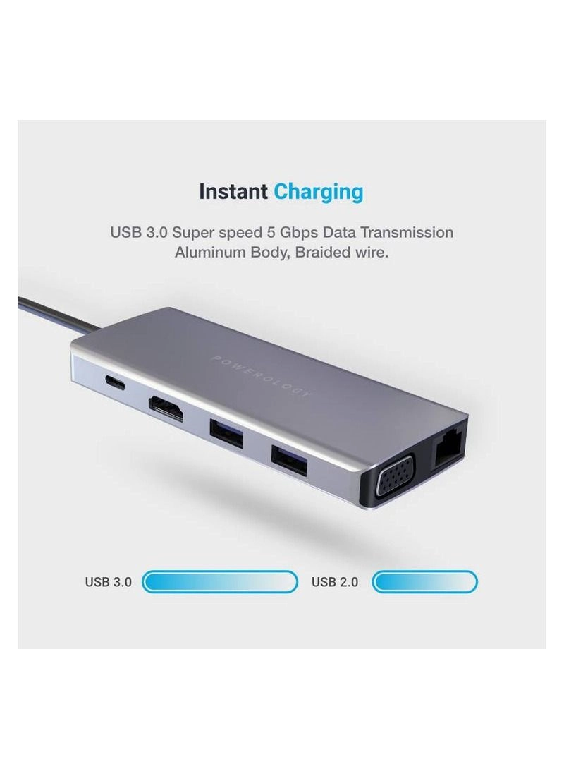 11 in 1 USB-C Hub