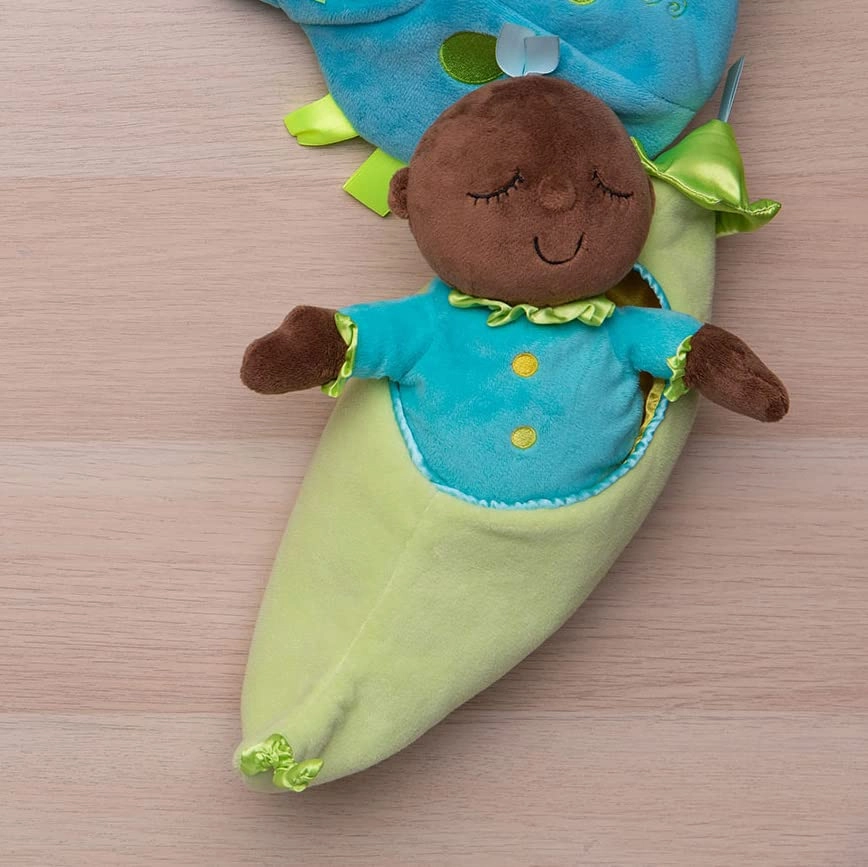 Sweet Pea Baby Doll - Snuggle Pod 10 inches Polyester Ages 6+