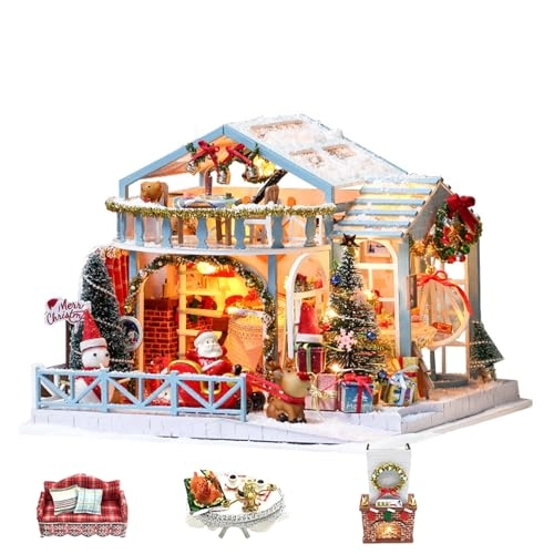 Miniature Dollhouse Kit - Wood Assembly Required