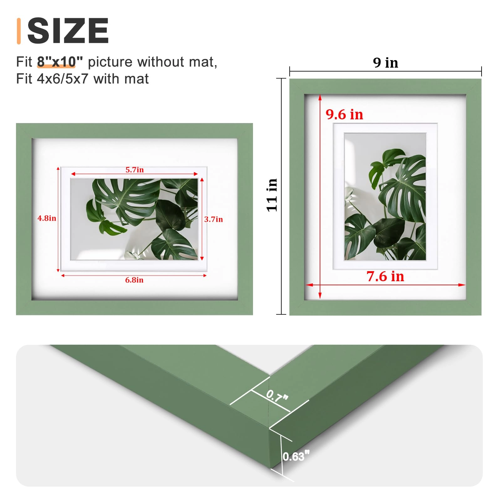 8x10 Picture Frames - 8x10 4