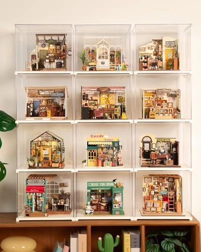 Miniature House Kit 3D Puzzle (DF03L-Display Box)