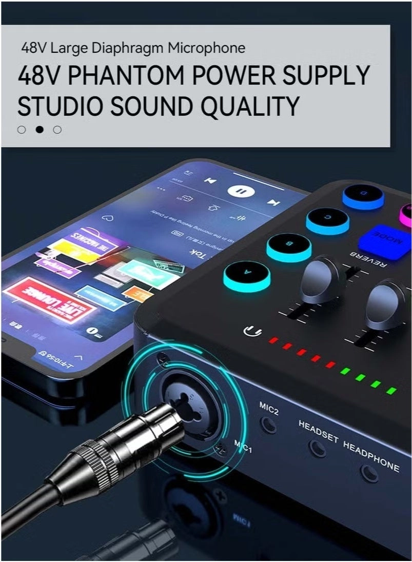 Audio Mixer - 4 channels