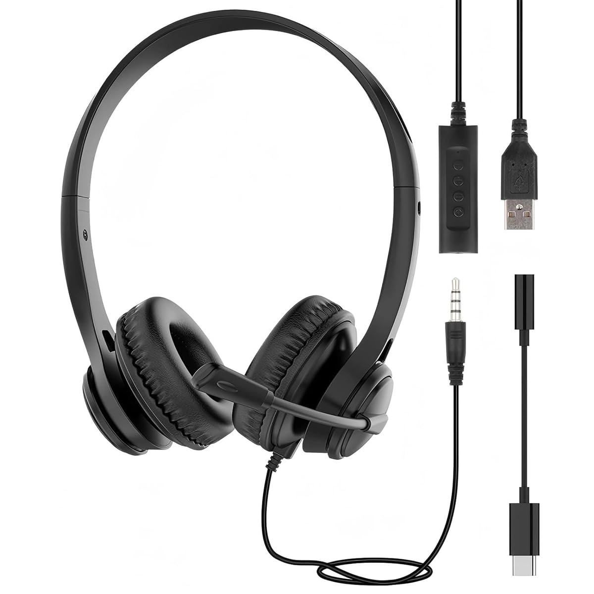 Himank USB Headset Wired Headset