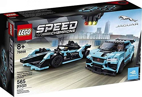 Speed Champions Formula E Panasonic Jaguar Racing Gen2 + Jaguar I-PACE eTROPHY