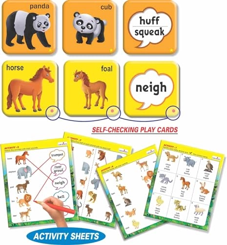 Animals Their Babies & Sounds - 4 years and up 63 pieces