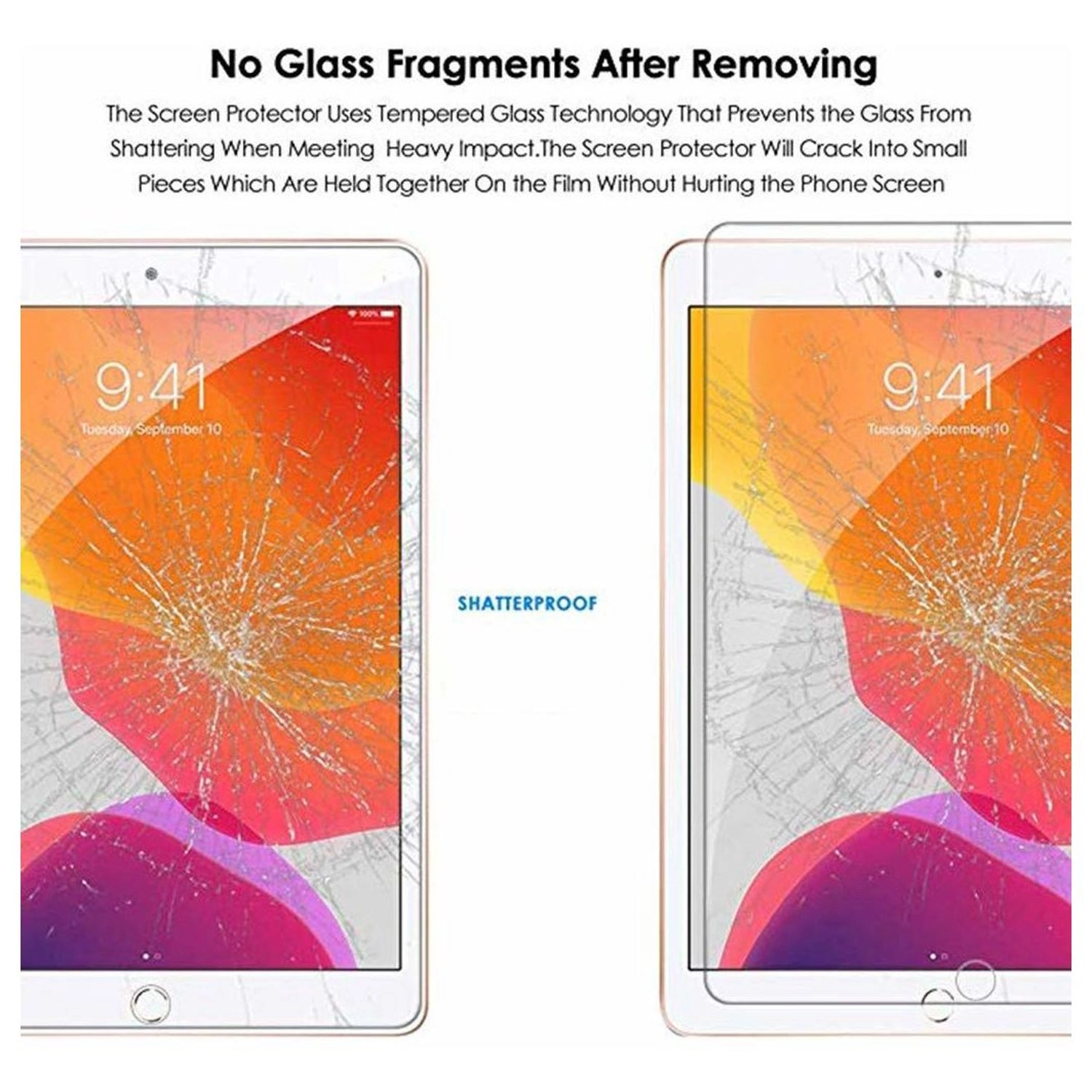 Flip Case with Screen Protector for iPad Air 10.5-inch