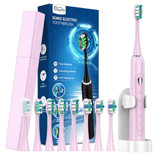 Y02 - 5 Modes 40000VPM 8 Brush Heads