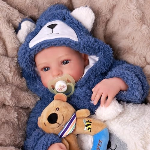 Reborn Baby Doll - 17Inch Vinyl Boy Ages 3+