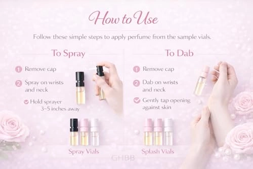 Perfume Sampler Lot - Floral 12 Piece Set