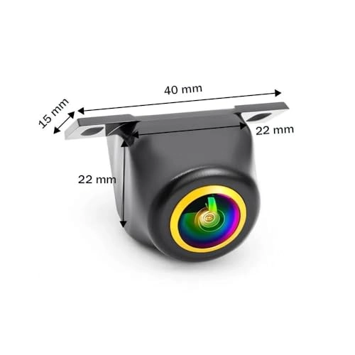 Intelligent Dynamic Trajectory Car Rear View Camera - Night Vision Wire 4K AHD 1080P