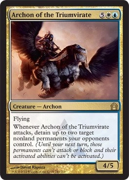 Magic: the Gathering Archon of the Triumvirate (142) - Return to Ravnica Foil