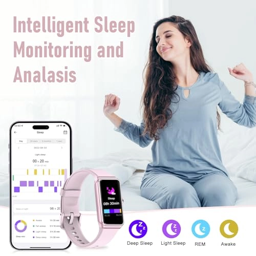 Fitness Tracker - 1.47 Inches AMOLED IP68 Waterproof