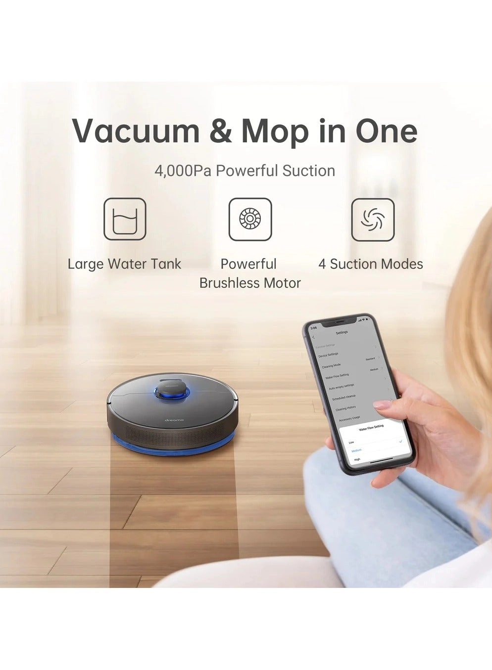 Z10 Pro - Self-Empty Station With Mop
