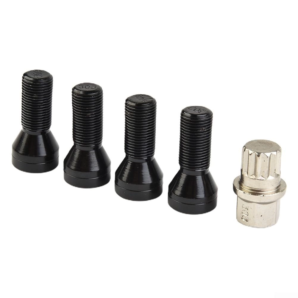 Locking Wheel Bolts Nuts Set - 26mm M14