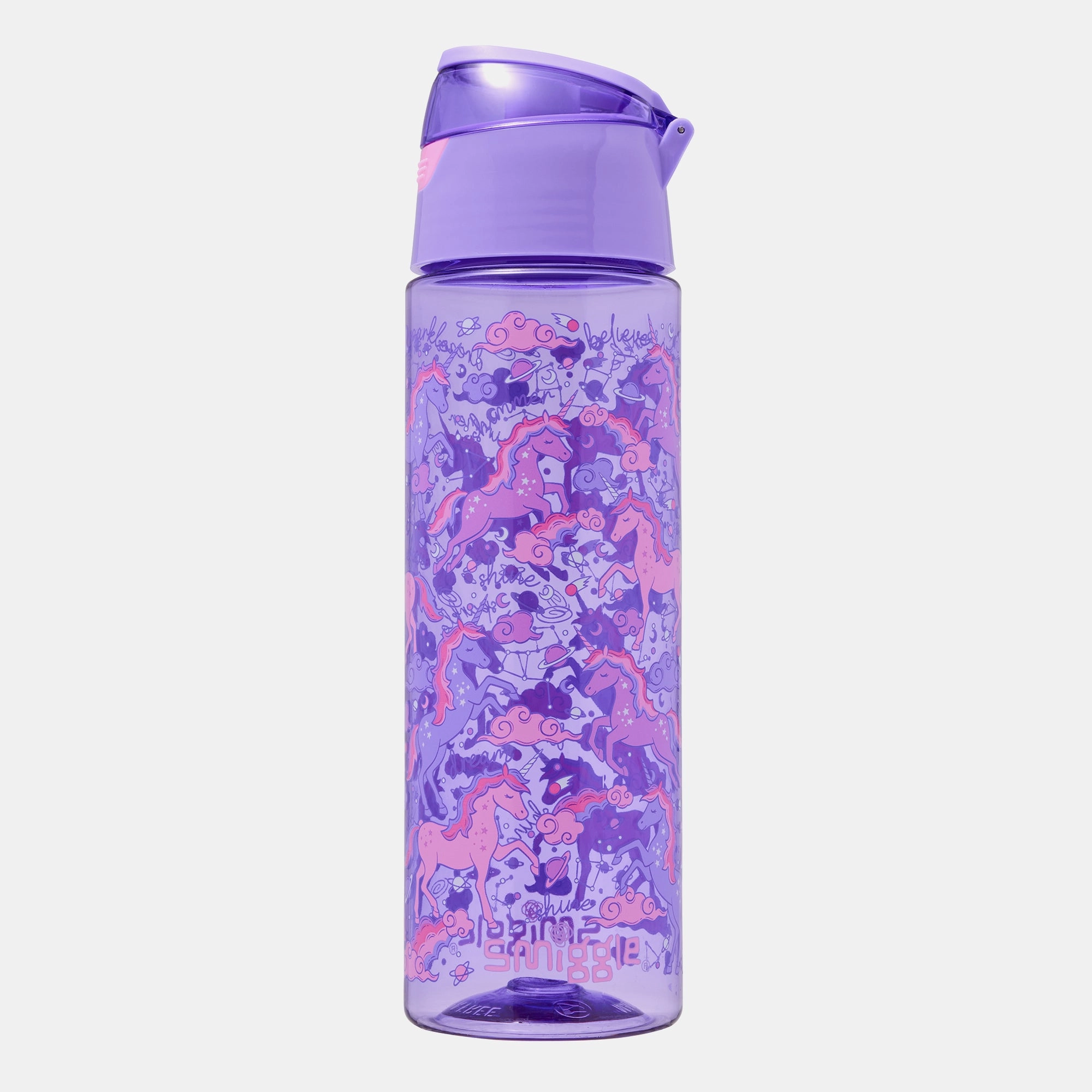 Smiggle Eclipse Water Bottle - Flip Lid 750 ml