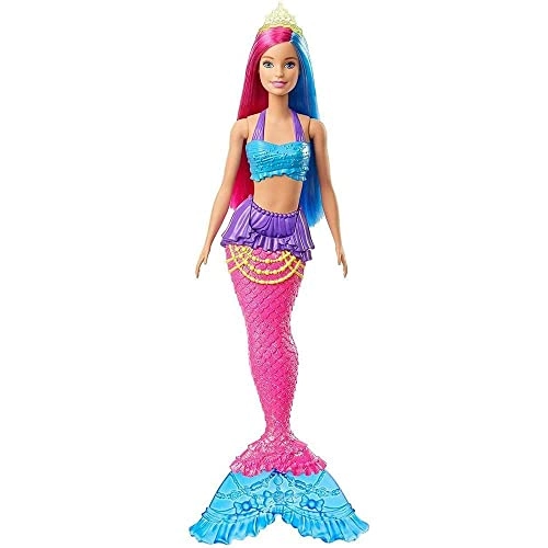 Barbie Dreamtopia Mermaid Doll - Pink And Purple Hair Ages 3+