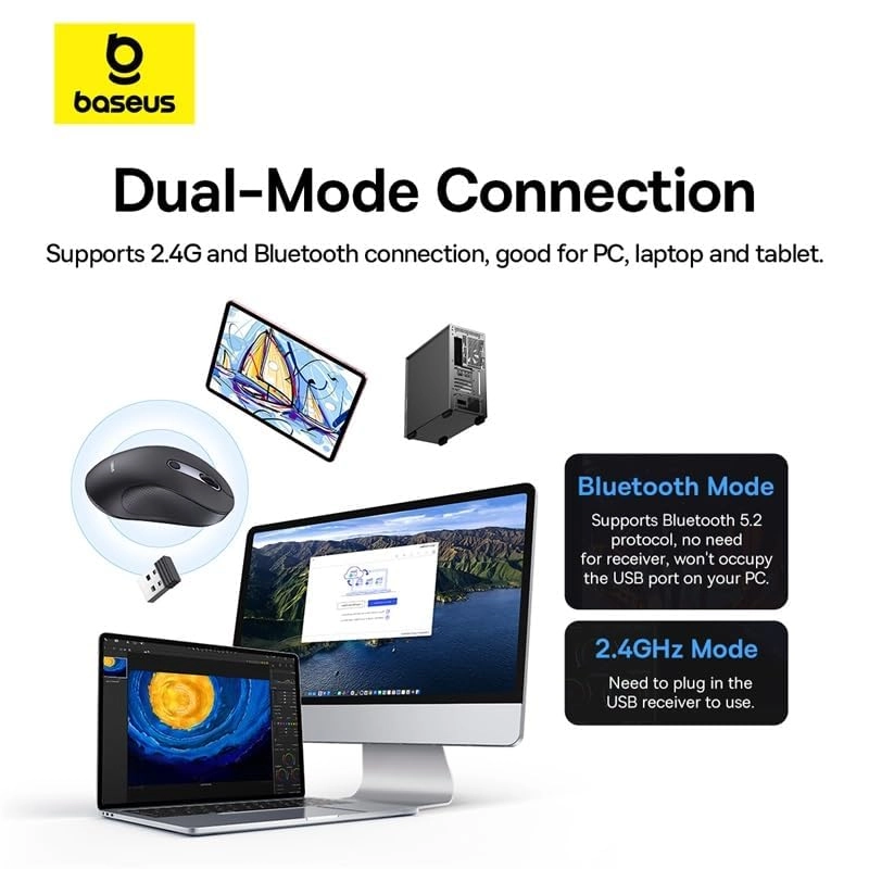 F02 Ergonomic Mouse - Wireless