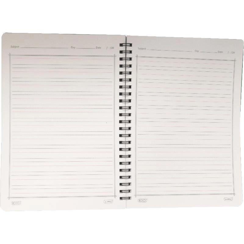 Notebook 19 X 26 cm Spiral - Grid 100 Sheets