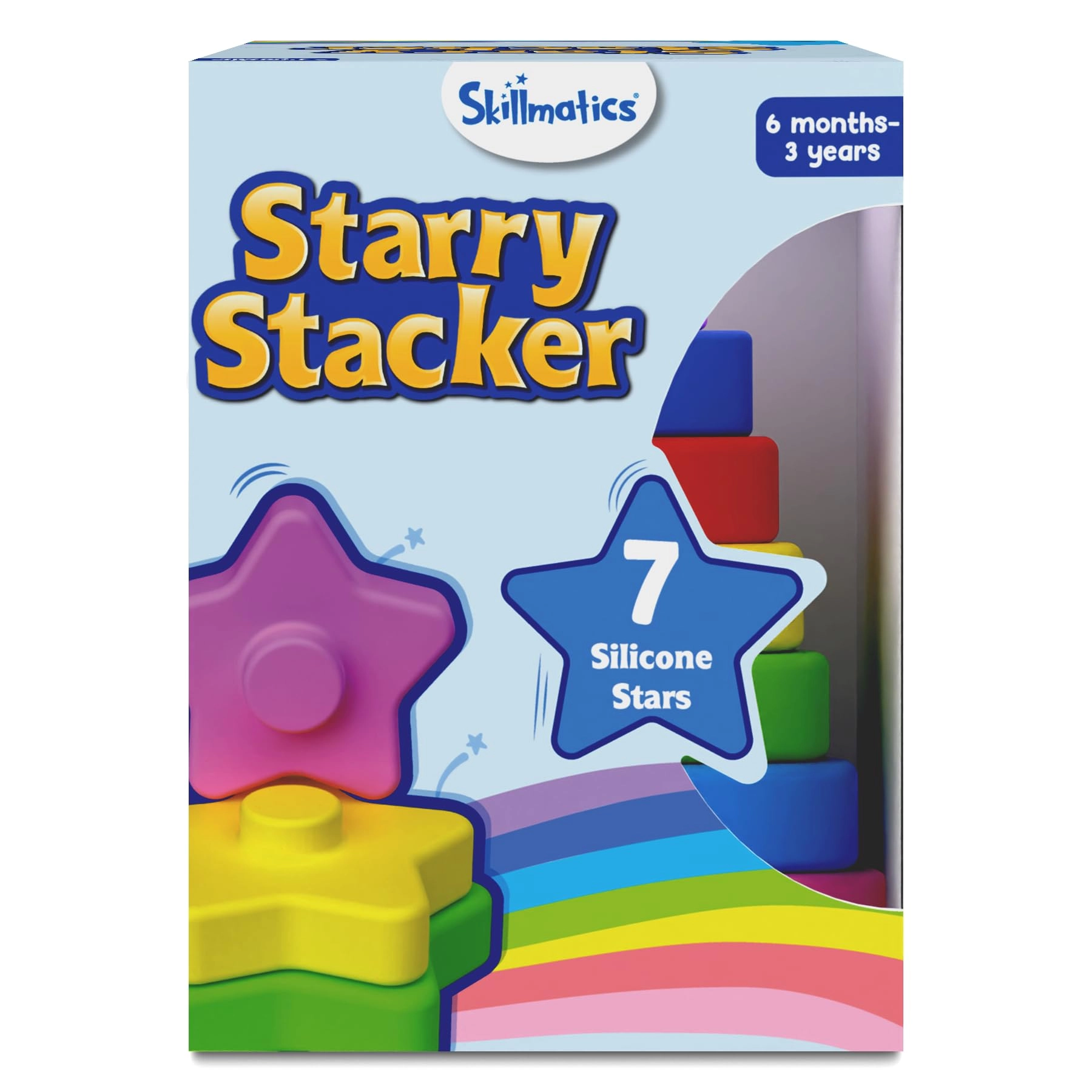 222A, Podar Chambers, 109 S.A Brevli Road, Fort, Mumbai – 400001, Grasper Global Private Limited Skillmatics Starry Stacker - 6 Months to 3 Years 7 pieces