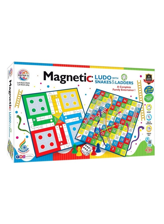 Snakes and Ladders - Magnetic Travelling + Ludo