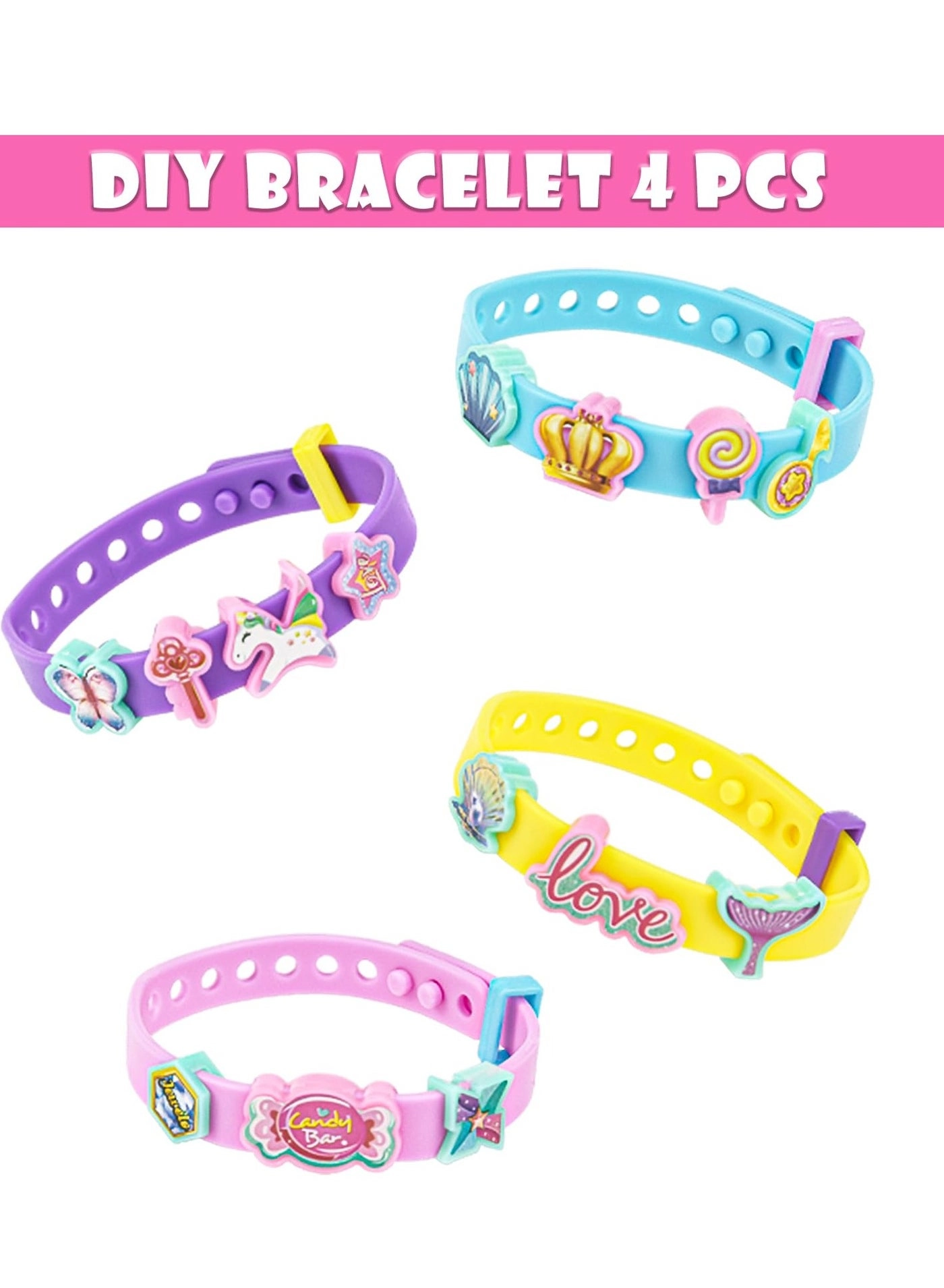 Bracelet Making Kit - 4 pieces 3+ Years
