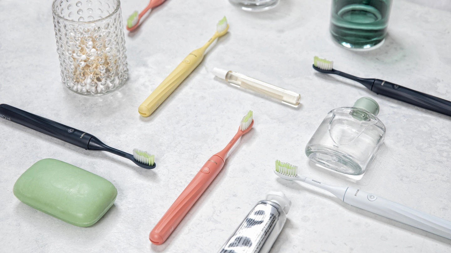 One - Battery Toothbrush 2 Piece