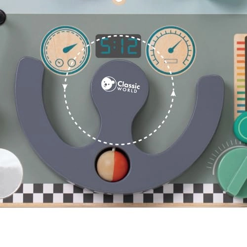 Classic World Travelling Busy Board Travel/Transportation - 12 months+