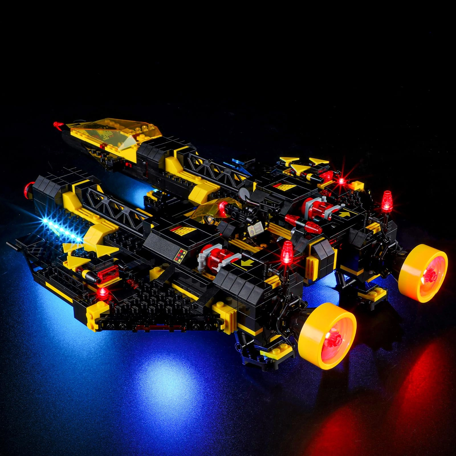 YEABRICKS LED Light - Plastic 10355 Icons Blacktron Renegade