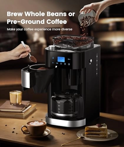 CM8025 - 10-Cup Built-In Grinder Programmable