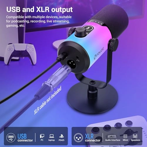 D20 USB+XLR Microphone