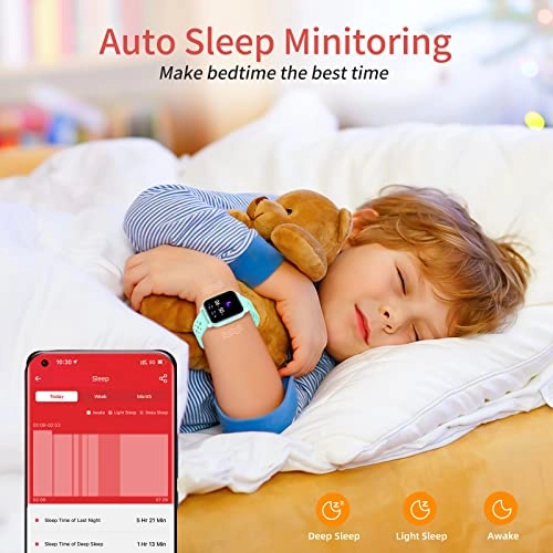 Fitness Tracker Watch for Kids Plastic