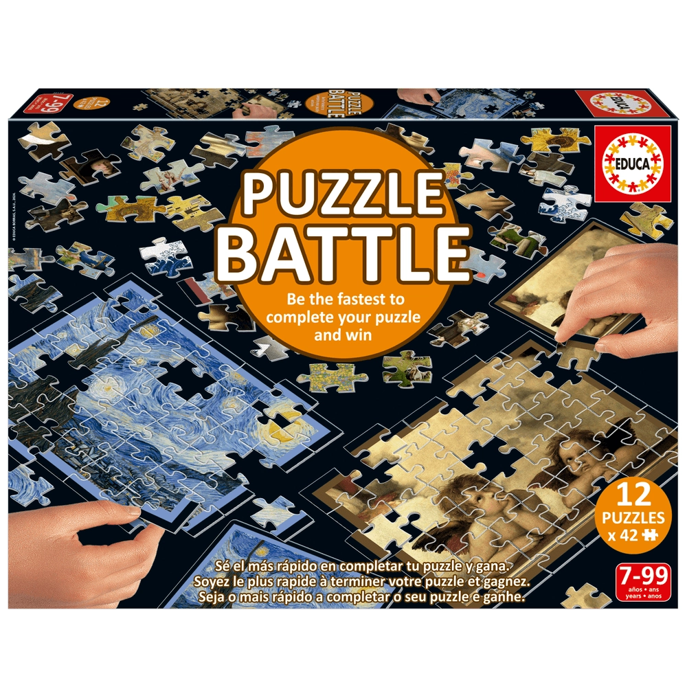 Educa Borras Battle Art 12-in-1 Puzzle (5413458-20122) - 504 pcs