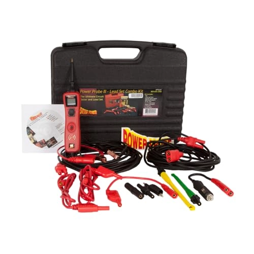 PP3LS01 - 24 Volts 4mm leads and connectors Continuity R