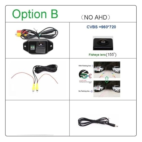 Car Rear View Camera - Night vision 1920 x 1080P