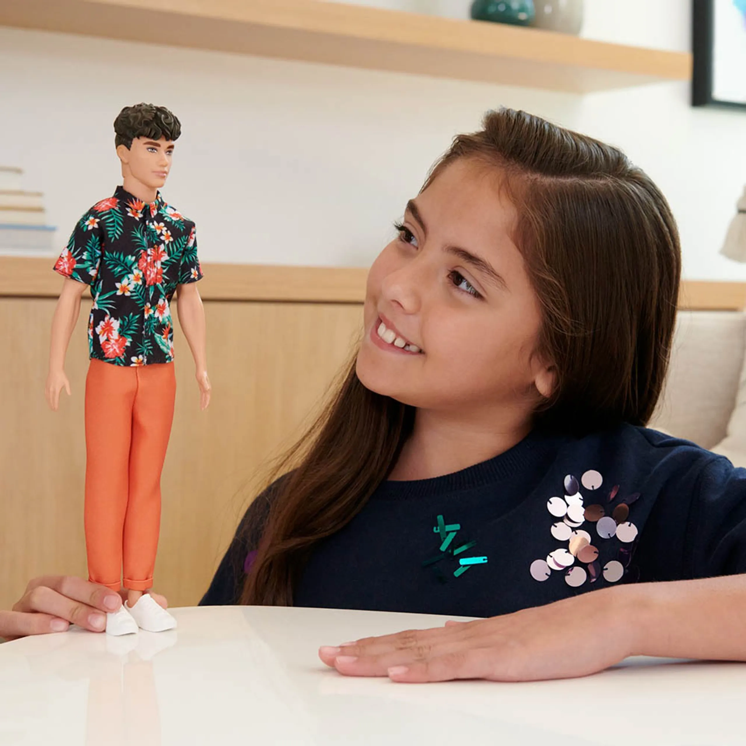 Ken Doll - Fashionistas Brunette Cropped Hair Ages 3+