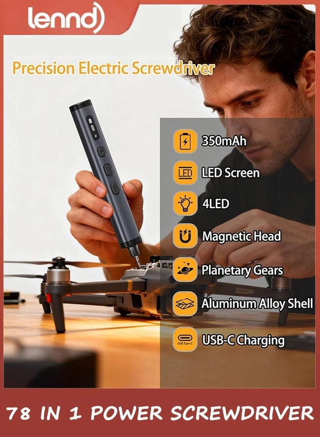 Electric Screwdriver Set - 350mAh