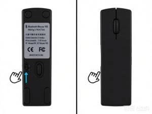 3 Mode Magnetic Ultra-Thin Mouse - Bluetooth USB