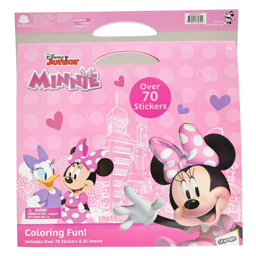 Minnie Coloring Fun Sticker Book 70 pcs