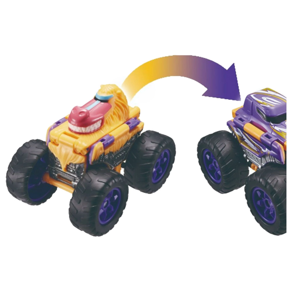 2-In-1 Flip Vehicle Monster Gorilla Truck - Transforming Lightweight