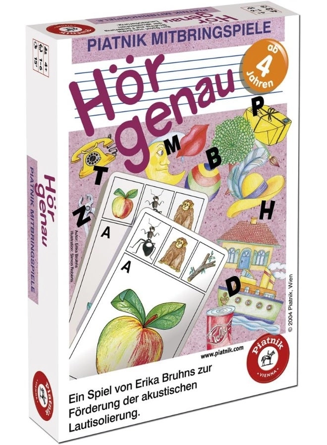 Piatnik Hör genau - 4+ Years