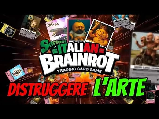 Italian Brainrot - 24 Sealed Bags 2024 Collection - Trading Card Game