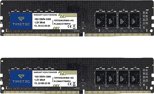 Timetec DDR4 UDIMM - 32GB 3200MHz 288 Pin