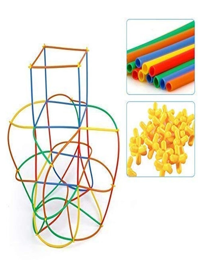 Straws Building Blocks - 90+ pcs