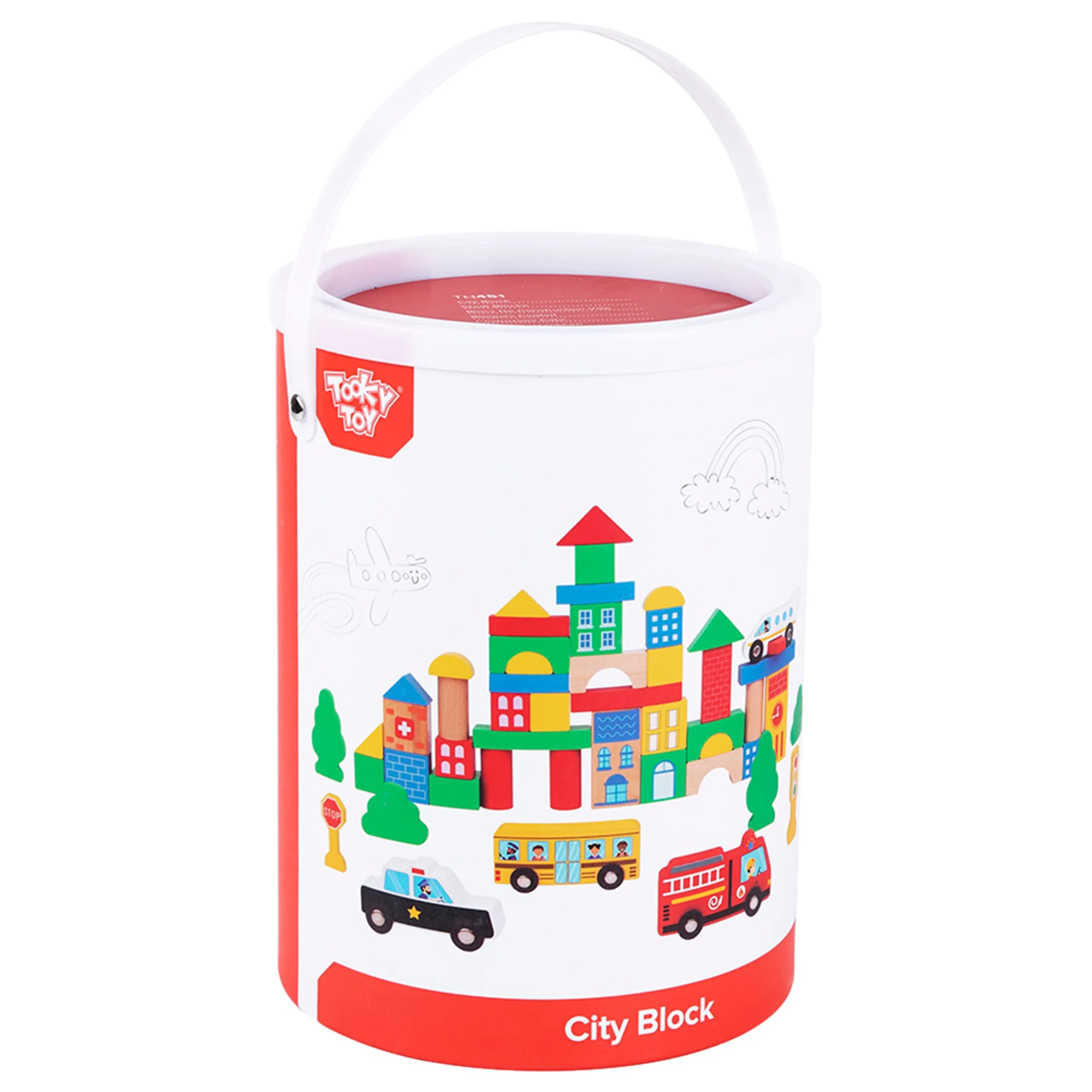 Nobranded Wooden City Block