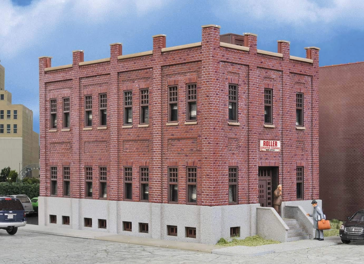 Walthers SceneMaster Brick Office Building